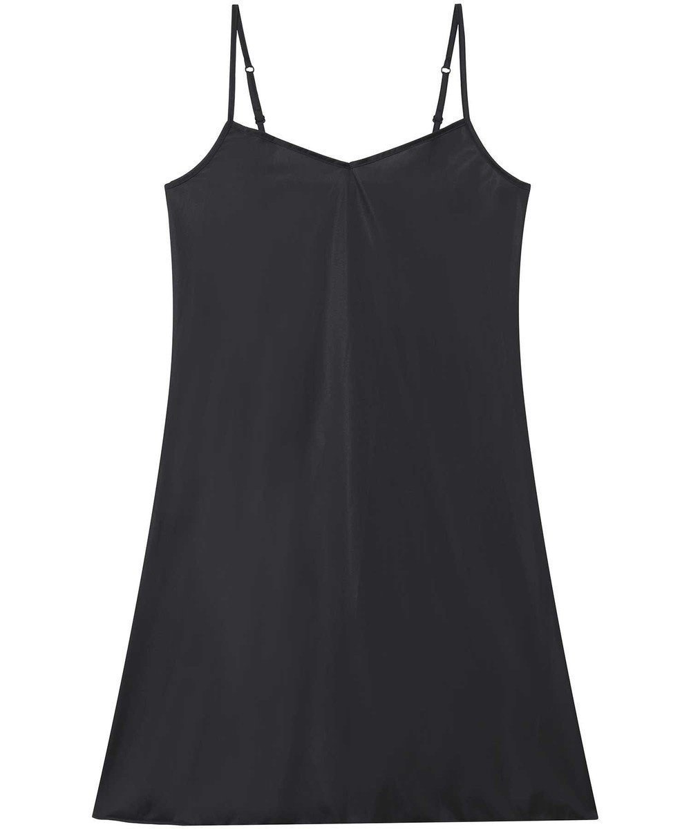 【アンフィ/AMPHI】のスリップ 吸汗速乾性 アウターにひびきにくい シンプル ランジェリー 85cm丈 SFF121 アンフィ/ワコール インテリア・キッズ・メンズ・レディースファッション・服の通販 founy(ファニー) 　ファッション　Fashion　レディースファッション　Fashion for Women　アウター　Coat / Outerwear Collection　下着・ランジェリー　Lingerie & Intimates　アンダーウェア・ベースインナー・肌着　Underwear / Base Layer / Undergarments　おすすめ　Recommended / Our Picks　アンダー　Underwear Essentials　インナー　Innerwear　シンプル　Simple, Minimal　ラップ　Wrap, Wrap Design　ランジェリー　Lingerie, Intimate Wear　定番　Standard, Basic Item　ブラック|ID: prp329100004843499 ipo3291000000035571046