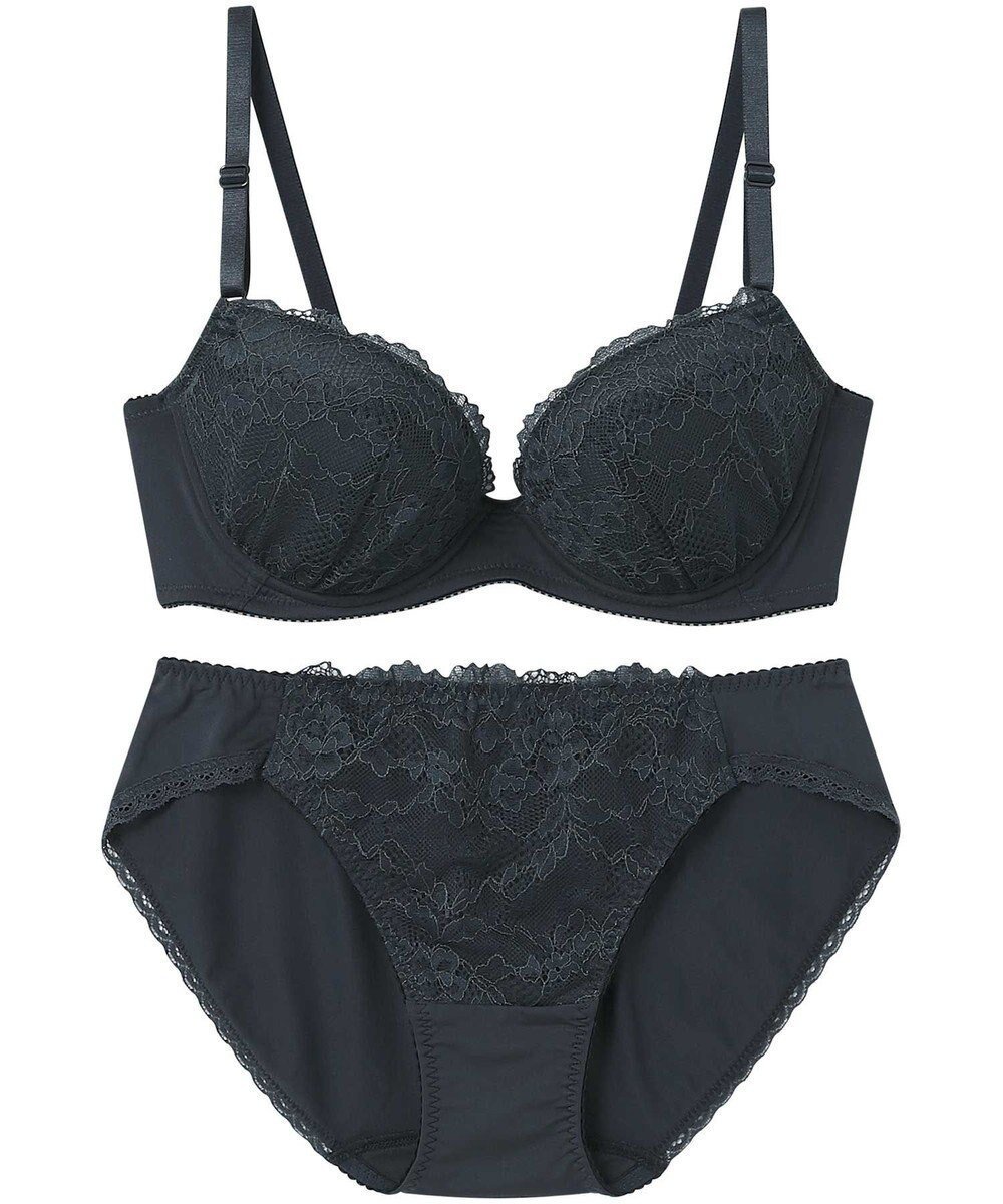 【ウンナナクール/une nana cool】の【WEB限定】ブラ&ショーツセット インテリア・キッズ・メンズ・レディースファッション・服の通販 founy(ファニー) ファッション Fashion レディースファッション Fashion for Women アンダー Underwear Essentials ショーツ Shorts, Short Pants ラップ Wrap, Wrap Design レース Lace, Lace Fabric GR|ID: prp329100004843516 ipo3291000000035300466