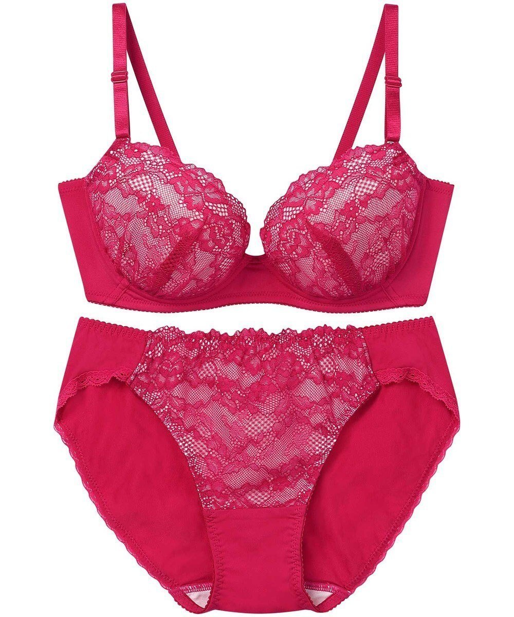 【ウンナナクール/une nana cool】の【WEB限定】ブラ&ショーツセット インテリア・キッズ・メンズ・レディースファッション・服の通販 founy(ファニー) ファッション Fashion レディースファッション Fashion for Women アンダー Underwear Essentials ショーツ Shorts, Short Pants ラップ Wrap, Wrap Design レース Lace, Lace Fabric RP|ID: prp329100004843516 ipo3291000000035300478