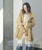 【イェッカ ヴェッカ/YECCA VECCA】の撥水/花粉ガード ミドル丈マウンテンパーカー Beige|ID: prp329100004843524 ipo3291000000035300637