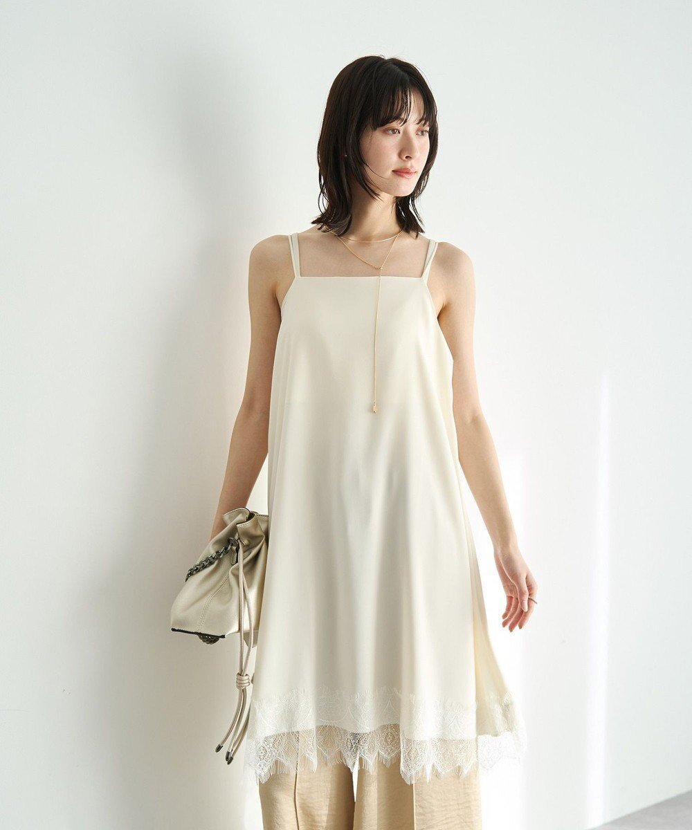 【イェッカ ヴェッカ/YECCA VECCA】のレースサテンキャミチュニック 人気、トレンドファッション・服の通販 founy(ファニー) ファッション Fashion レディースファッション Fashion for Women ワンピース Dresses チュニック Tunic Tops & Dresses キャミソール Camisole, Spaghetti Strap Top サテン Satin, Glossy Fabric シンプル Simple, Minimal ジャケット Jacket, Outerwear チュニック Tunic, Long Top ポケット Pocket, Pocket Detail レース Lace, Lace Fabric エレガント 上品 Elegant 夏 Summer 春 Spring S/S・春夏 SS, Spring/Summer, Warm Season other-1|ID: prp329100004843526 ipo3291000000035966375