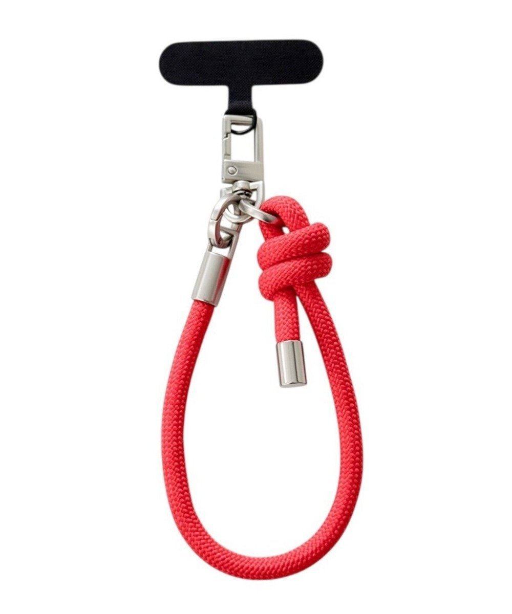 【ウィゴー/WEGO】のロープハンドストラップ インテリア・キッズ・メンズ・レディースファッション・服の通販 founy(ファニー) 　ファッション　Fashion　レディースファッション　Fashion for Women　スポーツウェア　Functional & Stylish Sportswear　アクセサリー　Fashion Accessories　シンプル　Simple, Minimal　スポーツ　Sports, Activewear　スマホ　Smartphone, Mobile Device　チャーム　Charm, Pendant　モバイル　Mobile, Smartphone　レッド|ID: prp329100004843530 ipo3291000000035300752