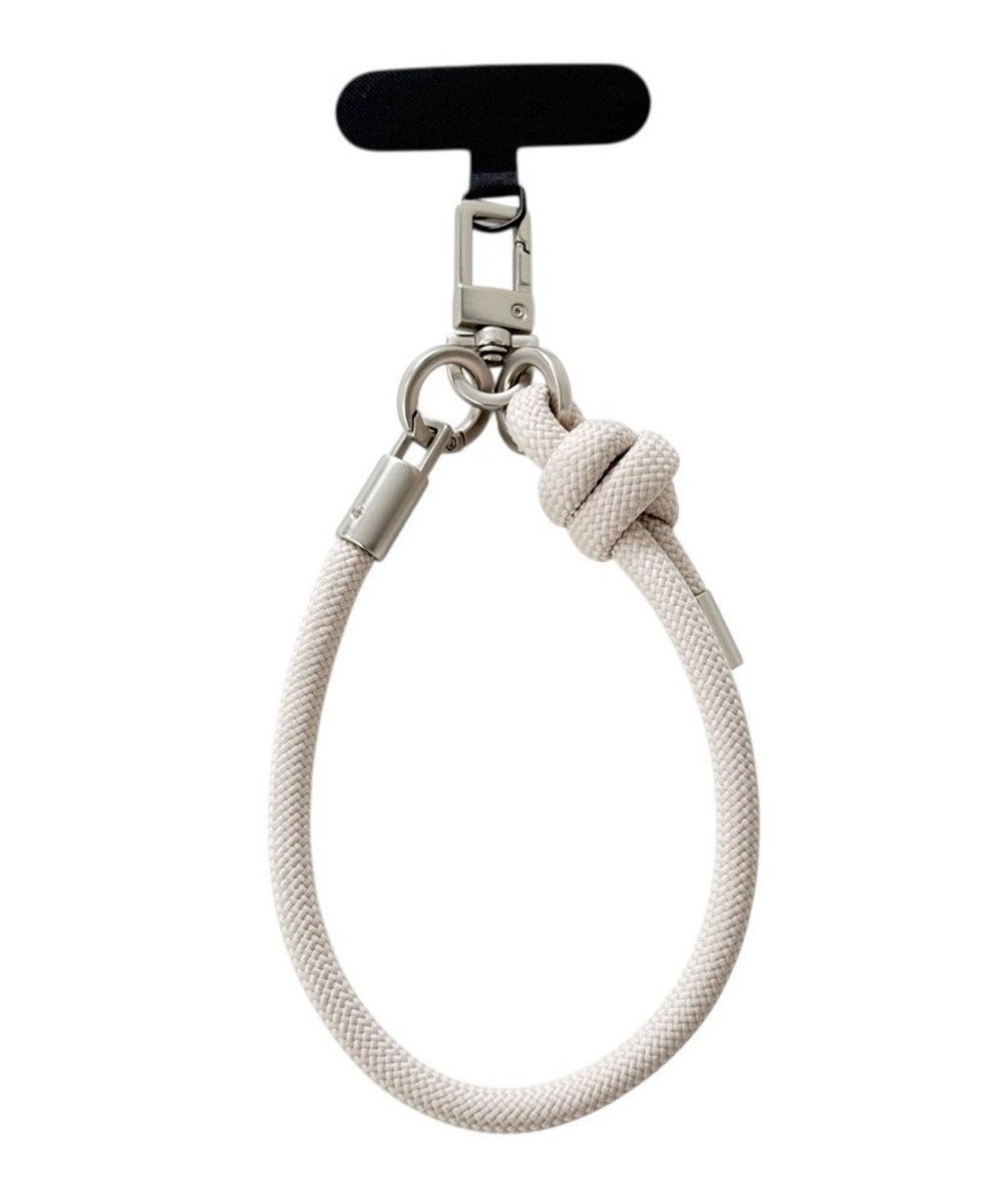 【ウィゴー/WEGO】のロープハンドストラップ インテリア・キッズ・メンズ・レディースファッション・服の通販 founy(ファニー) 　ファッション　Fashion　レディースファッション　Fashion for Women　スポーツウェア　Functional & Stylish Sportswear　アクセサリー　Fashion Accessories　シンプル　Simple, Minimal　スポーツ　Sports, Activewear　スマホ　Smartphone, Mobile Device　チャーム　Charm, Pendant　モバイル　Mobile, Smartphone　ライトベージュ|ID: prp329100004843530 ipo3291000000035300754