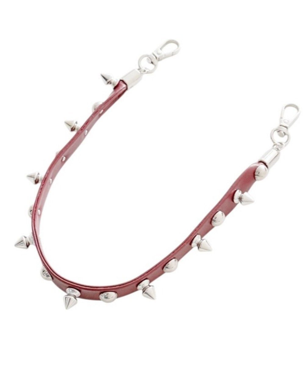 【ウィゴー/WEGO】のスタッズハンドストラップ インテリア・キッズ・メンズ・レディースファッション・服の通販 founy(ファニー) 　ファッション　Fashion　レディースファッション　Fashion for Women　スポーツウェア　Functional & Stylish Sportswear　アクセサリー　Fashion Accessories　スポーツ　Sports, Activewear　スマホ　Smartphone, Mobile Device　トレンド　Trend, Trending Now　ポーチ　Pouch, Small Case　モバイル　Mobile, Smartphone　ラップ　Wrap, Wrap Design　おすすめ　Recommended / Our Picks　スマホケース　Smartphone Case　レッド|ID: prp329100004843531 ipo3291000000035300786