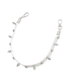 【ウィゴー/WEGO】のスタッズハンドストラップ ホワイト|ID: prp329100004843531 ipo3291000000035300789