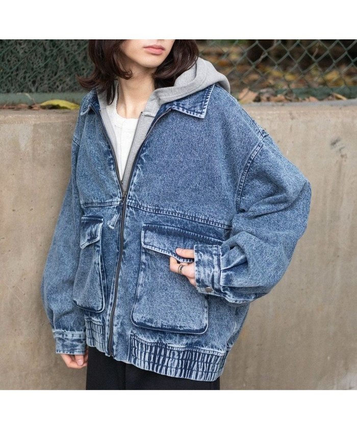 【ウィゴー/WEGO】の【ユニセックス着用ITEM/MLサイズ展開】フライトジャケット インテリア・キッズ・メンズ・レディースファッション・服の通販 founy(ファニー) https://founy.com/ ファッション Fashion レディースファッション Fashion for Women アウター Coat / Outerwear Collection レディースジャケット・軽アウター Jackets ブルゾンジャケット・スポーティアウター Blouson Jackets インナー Innerwear 春 Spring クラシック Classic, Timeless Style シンプル Simple, Minimal ジャケット Jacket, Outerwear スウェット / スエット Sweatshirt, Sweatwear スニーカー Sneakers, Trainers スマホ Smartphone, Mobile Device スラックス Slacks, Dress Pants デニム Denim, Jeans Material フロント Front, Front Design ブルゾン Blouson, Bomber Jacket ポケット Pocket, Pocket Detail 無地 Plain, Solid Color ワイド Wide, Wide Fit A/W・秋冬 Autumn/Winter S/S・春夏 SS, Spring/Summer, Warm Season おすすめ Recommended / Our Picks 夏 Summer |ID: prp329100004843542 ipo3291000000035572416