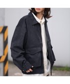 【ウィゴー/WEGO】の【ユニセックス着用ITEM/MLサイズ展開】フライトジャケット ブラック中濃色|ID: prp329100004843542 ipo3291000000035572423