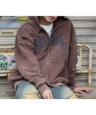 【ウィゴー/WEGO】の【ユニセックス着用ITEM/SMLサイズ展開】グラフィックZIPパーカー 人気、トレンドファッション・服の通販 founy(ファニー) ファッション Fashion レディースファッション Fashion for Women トップス・カットソー Cut & Sew Tops レディースパーカー・カジュアルフーディー Casual Hoodies & Sweatshirts 春 Spring 秋 Autumn カーゴパンツ Cargo Pants, Utility Pants キャップ Cap, Baseball Cap グラフィック Graphic, Graphic Design コンパクト Compact, Small Size ショート Short, Short Length スニーカー Sneakers, Trainers スマホ Smartphone, Mobile Device デニム Denim, Jeans Material バランス Balance, Style Balance パターン Pattern, Design Print パーカー Hoodie, Parka フロント Front, Front Design 羽織 Haori, Light Jacket メンズ Men's, Menswear ワイド Wide, Wide Fit 冬 Winter / This Winter S/S・春夏 SS, Spring/Summer, Warm Season おすすめ Recommended / Our Picks 夏 Summer thumbnail ブラウン|ID: prp329100004843546 ipo3291000000035604092