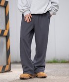 【ウィゴー/WEGO】の【ユニセックス着用ITEM/MLサイズ展開/ウエストゴム】ボンディングスウェットパンツ ブラック中濃色|ID: prp329100004843548 ipo3291000000035301296