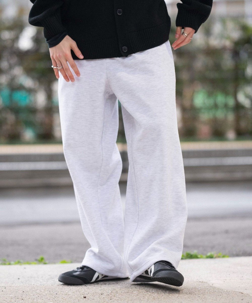 【ウィゴー/WEGO】の【ユニセックス着用ITEM/MLサイズ展開/ウエストゴム】ボンディングスウェットパンツ インテリア・キッズ・メンズ・レディースファッション・服の通販 founy(ファニー) 　ファッション　Fashion　レディースファッション　Fashion for Women　パンツ　Pants & Trousers　春　Spring　秋　Autumn　シューズ　Shoes, Footwear　スウェット / スエット　Sweatshirt, Sweatwear　スニーカー　Sneakers, Trainers　スマホ　Smartphone, Mobile Device　セットアップ　Set-Up, Coordinated Outfit　バランス　Balance, Style Balance　パーカー　Hoodie, Parka　ベーシック　Basic, Essential　ボンディング　Bonding, Bonded Fabric　ポケット　Pocket, Pocket Detail　リラックス　Relax, Relaxed Fit　冬　Winter / This Winter　S/S・春夏　SS, Spring/Summer, Warm Season　プチプライス・低価格　Affordable / Budget Price　おすすめ　Recommended / Our Picks　夏　Summer　エレガント 上品　Elegant　2026年　2026　アッシュグレー|ID: prp329100004843548 ipo3291000000035301298