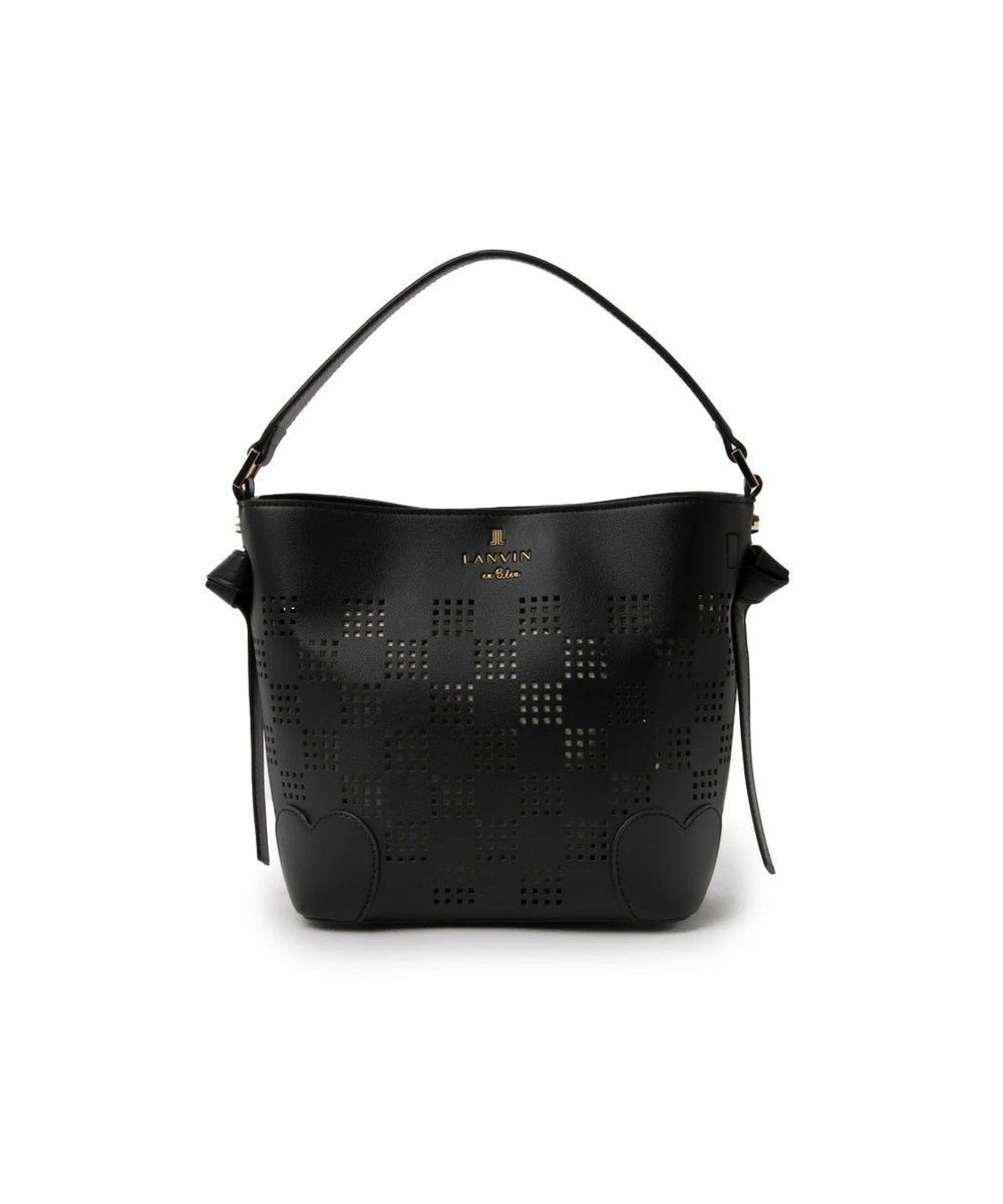 【ランバン オン ブルー/LANVIN en Bleu】のペルフォレ 2wayバッグ 人気、トレンドファッション・服の通販 founy(ファニー) 　ファッション　Fashion　レディースファッション　Fashion for Women　バッグ　Bags　ショルダー　Shoulder, Shoulder Strap　シンプル　Simple, Minimal　フェミニン　Feminine, Girly　ベーシック　Basic, Essential　エレガント 上品　Elegant　夏　Summer　春　Spring　S/S・春夏　SS, Spring/Summer, Warm Season　 other-1|ID: prp329100004843614 ipo3291000000035302351