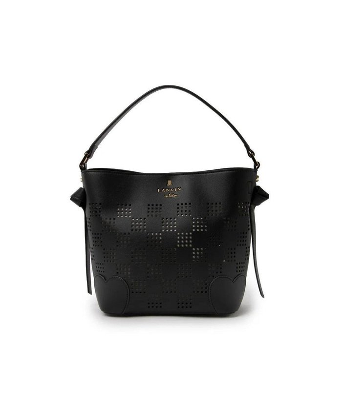 【ランバン オン ブルー/LANVIN en Bleu】のペルフォレ 2wayバッグ インテリア・キッズ・メンズ・レディースファッション・服の通販 founy(ファニー) https://founy.com/ ファッション Fashion レディースファッション Fashion for Women バッグ Bags ショルダー Shoulder, Shoulder Strap シンプル Simple, Minimal フェミニン Feminine, Girly ベーシック Basic, Essential エレガント 上品 Elegant 夏 Summer 春 Spring S/S・春夏 SS, Spring/Summer, Warm Season |ID: prp329100004843614 ipo3291000000035787307