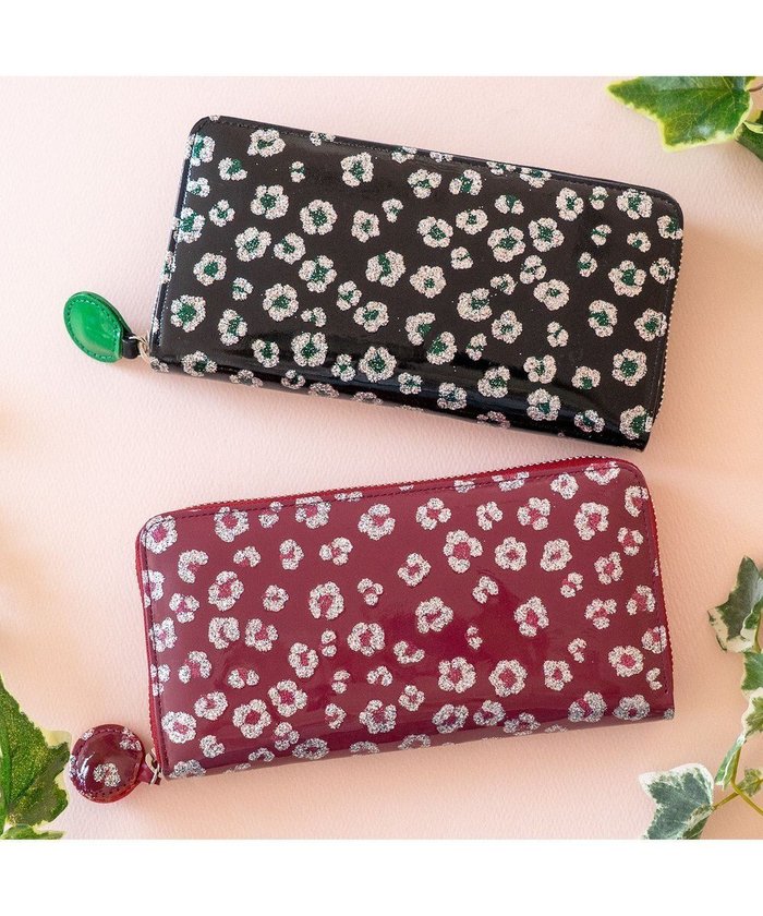 【ツモリチサト キャリー/tsumori chisato CARRY】のグリッターフラワー ラウンドファスナー 長財布 インテリア・キッズ・メンズ・レディースファッション・服の通販 founy(ファニー) https://founy.com/ ファッション Fashion レディースファッション Fashion for Women ミニ財布・二つ折り財布 Wallets & Card Cases エナメル Patent Leather グリッター Glitter, Sparkle シンプル Simple, Minimal フォルム Silhouette, Form ラウンド Round, Round Neck エレガント 上品 Elegant 財布 Wallet, Purse |ID: prp329100004843635 ipo3291000000035302644