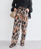 【グリーンパークス/Green Parks】の柄イージーパンツⅤ(テーパード) Brown|ID: prp329100004843637 ipo3291000000035648560