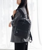 【エースバッグズアンドラゲッジ/ACE BAGS & LUGGAGE】のace. ラプリム リュック レディースビジネス A4 13.3インチサイズ 68801 エース 人気、トレンドファッション・服の通販 founy(ファニー) ファッション Fashion レディースファッション Fashion for Women バッグ Bags エレガント 上品 Elegant クッション Cushion, Throw Pillow 傘 Umbrella, Parasol 吸水 Absorbent, Quick-Dry 抗菌 Antibacterial, Bacteria-Resistant シルバー Silver, Metallic Silver セットアップ Set-Up, Coordinated Outfit フィット Fit, Slim Fit フロント Front, Front Design ポケット Pocket, Pocket Detail リュック Backpack, Rucksack 再入荷 Restock / Back in Stock スーツケース キャリーケース Suitcase / Carry Case ビジネス 仕事 通勤 Business / Work / Commuting thumbnail ブラック×ブラック|ID: prp329100004843674 ipo3291000000035467816