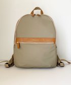 【エクエル ル スティル デヴィ/Hekher Le Style de Vie】の【日本製 / A4サイズ対応/汚れにくい】PUコットンキャンバス リュックサック ベージュ|ID: prp329100004843678 ipo3291000000035789799