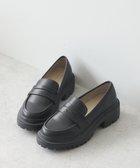 【アースミュージックアンドエコロジー/earth music&ecology】のORiental TRaffic 厚底ローファー 人気、トレンドファッション・服の通販 founy(ファニー) ファッション Fashion レディースファッション Fashion for Women 2025年 2025 2025-2026秋冬・A/W Autumn/Winter 2025–26 AW25–26 おすすめ Recommended / Our Picks シューズ Shoes, Footwear シンプル Simple, Minimal 厚底 Platform Shoes 定番 Standard, Basic Item A/W・秋冬 Autumn/Winter thumbnail Black|ID: prp329100004843679 ipo3291000000035619696