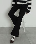 【ウィゴー/WEGO】のストレッチフレアデニムパンツ ブラックその他|ID: prp329100004843739 ipo3291000000035790132