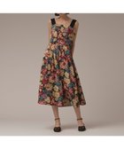 【グレース コンチネンタル/GRACE CONTINENTAL】のアンティークフラワータックスカート レッド|ID: prp329100004843759 ipo3291000000035524732