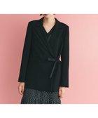 【グレース コンチネンタル/GRACE CONTINENTAL】のサテンボウ付テーラードジャケット ブラック|ID: prp329100004843778 ipo3291000000035790378