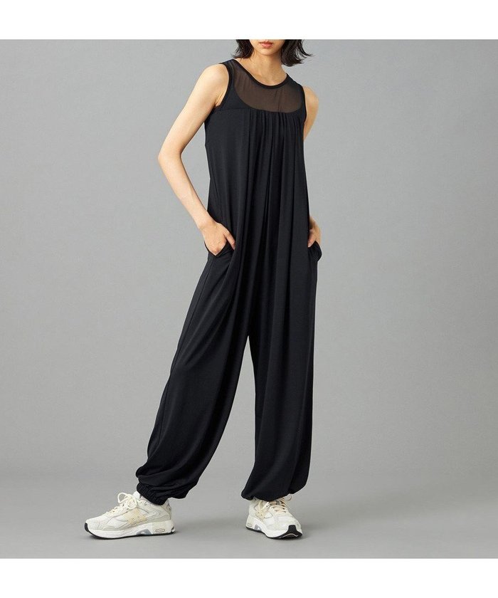 【チャコット/Chacott】のChacott BALANCE メッシュコンビオールインワン インテリア・キッズ・メンズ・レディースファッション・服の通販 founy(ファニー) https://founy.com/ ファッション Fashion レディースファッション Fashion for Women ワンピース Dresses オールインワン・ワンピース Dresses and Jumpsuits シアー Sheer, See-Through ストレッチ Stretch, Stretchy Fabric トレンド Trend, Trending Now フィット Fit, Slim Fit ポケット Pocket, Pocket Detail ヨガ Yoga, Yoga Wear リラックス Relax, Relaxed Fit おすすめ Recommended / Our Picks |ID: prp329100004843791 ipo3291000000035789966