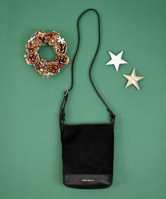 【エクエル ル スティル デヴィ/Hekher Le Style de Vie】の【日本製】ハラコ×シュリンクレザー ショルダーバッグ インテリア・キッズ・メンズ・レディースファッション・服の通販 founy(ファニー) https://founy.com/ ファッション Fashion レディースファッション Fashion for Women バッグ Bags エレガント 上品 Elegant ショルダー Shoulder, Shoulder Strap 財布 Wallet, Purse ハンド Hand, Handmade フィット Fit, Slim Fit ポケット Pocket, Pocket Detail レオパード Leopard, Animal Print 日本製 Made In Japan |ID: prp329100004843846 ipo3291000000035789624