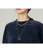 【自由区/JIYU-KU】のダブルチェーンリング ネックレス 人気、トレンドファッション・服の通販 founy(ファニー) ファッション Fashion レディースファッション Fashion for Women ジュエリー Jewelry ファッションリング Fashion Rings ネックレス Necklaces & Pendants アクセサリー Fashion Accessories ショート Short, Short Length シンプル Simple, Minimal チェーン Chain, Chain Strap ネックレス Necklace, Pendant Necklace ロング Long, Long-Length thumbnail マットゴールド|ID: prp329100004843875 ipo3291000000036295498