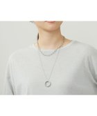 【自由区/JIYU-KU】のダブルチェーンリング ネックレス 人気、トレンドファッション・服の通販 founy(ファニー) ファッション Fashion レディースファッション Fashion for Women ジュエリー Jewelry ファッションリング Fashion Rings ネックレス Necklaces & Pendants アクセサリー Fashion Accessories ショート Short, Short Length シンプル Simple, Minimal チェーン Chain, Chain Strap ネックレス Necklace, Pendant Necklace ロング Long, Long-Length thumbnail マットシルバー|ID: prp329100004843875 ipo3291000000036295499