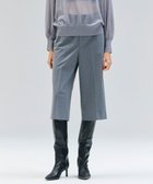 【ベイジ,/BEIGE,】の【セットアップ対応・洗える】ZEPHYR / ウールライクハーフパンツ Top Gray|ID: prp329100004843886 ipo3291000000035910232