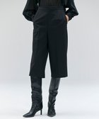 【ベイジ,/BEIGE,】の【セットアップ対応・洗える】ZEPHYR / ウールライクハーフパンツ Black|ID: prp329100004843886 ipo3291000000035910235