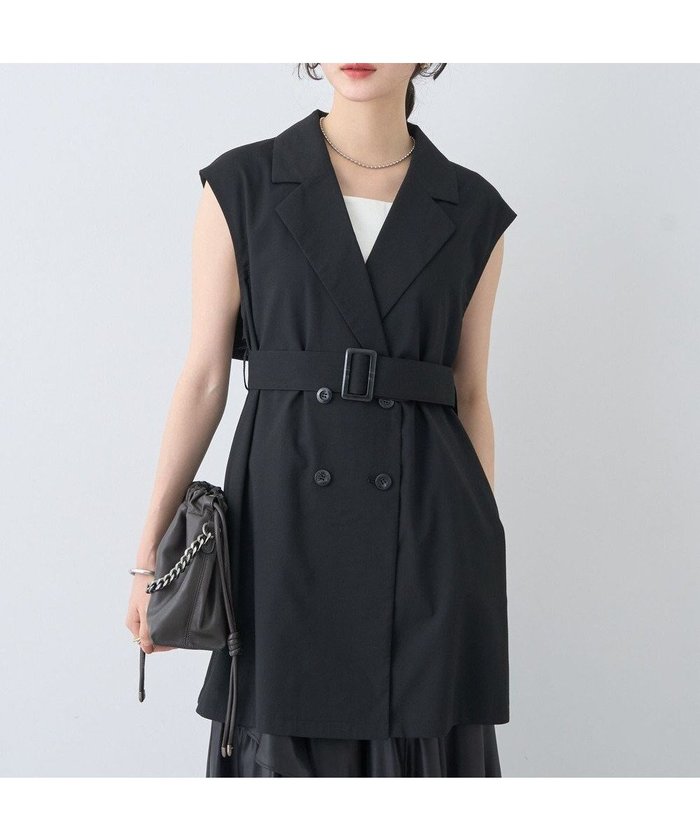 【アースミュージックアンドエコロジー/earth music&ecology】のショートジレンチ インテリア・キッズ・メンズ・レディースファッション・服の通販 founy(ファニー) https://founy.com/ ファッション Fashion レディースファッション Fashion for Women アウター Coat / Outerwear Collection コート・ロングコート・ピーコート Long Coats, Peacoats & More レディースジャケット・軽アウター Jackets トレンチコート / 春秋の定番アウター Trench Coats ジャケット Jacket, Outerwear フレア Flare, Flared ボトム Bottoms, Lower Wear ポケット Pocket, Pocket Detail 秋 Autumn A/W・秋冬 Autumn/Winter |ID: prp329100004843945 ipo3291000000036304067