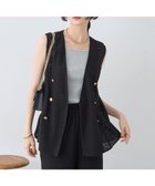 【アースミュージックアンドエコロジー/earth music&ecology】のレースジレ 人気、トレンドファッション・服の通販 founy(ファニー) ファッション Fashion レディースファッション Fashion for Women アウター Coat / Outerwear Collection トップス・カットソー Cut & Sew Tops ベスト&ジレ / 重ね着スタイル Vests & Gilets おすすめ Recommended / Our Picks エレガント 上品 Elegant セットアップ Set-Up, Coordinated Outfit ダブル Double, Double-Breasted ベスト Vest, Waistcoat ポケット Pocket, Pocket Detail レース Lace, Lace Fabric A/W・秋冬 Autumn/Winter thumbnail Black|ID: prp329100004843949 ipo3291000000036244715