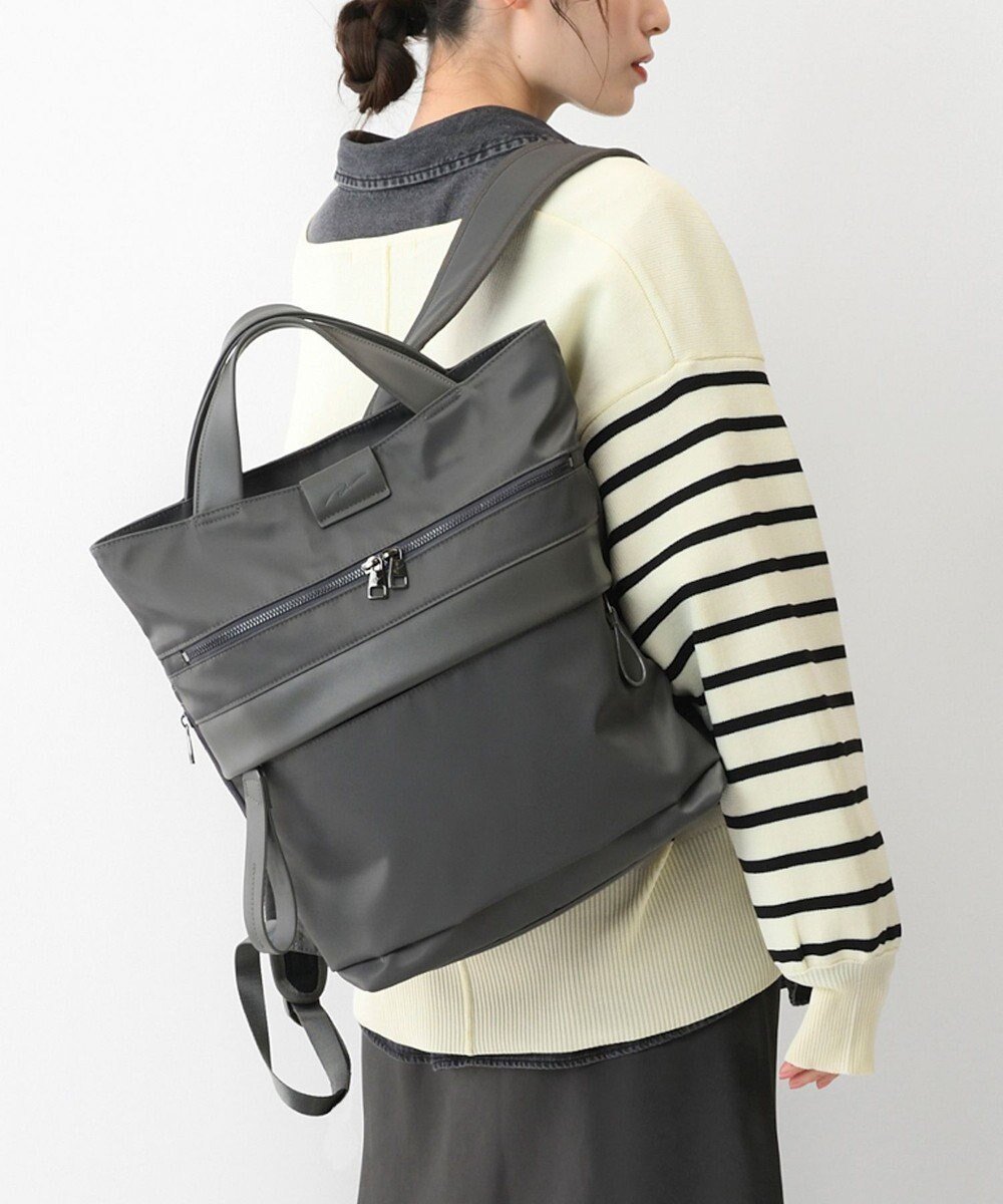 【エースバッグズアンドラゲッジ/ACE BAGS & LUGGAGE】のW .Day/Night サクテ 2WAYリュック A4サイズ 13.3インチPC収納 19021 ダブルアンドデイナイト インテリア・キッズ・メンズ・レディースファッション・服の通販 founy(ファニー) ファッション Fashion レディースファッション Fashion for Women バッグ Bags クッション Cushion, Throw Pillow ショルダー Shoulder, Shoulder Strap ジャケット Jacket, Outerwear スリーブ Sleeve, Long Sleeve / Short Sleeve セットアップ Set-Up, Coordinated Outfit ダブル Double, Double-Breasted チャーム Charm, Pendant 手帳 Planner, Notebook フォルム Silhouette, Form フロント Front, Front Design ポケット Pocket, Pocket Detail メッシュ Mesh, Net Fabric リュック Backpack, Rucksack 再入荷 Restock / Back in Stock おすすめ Recommended / Our Picks スーツケース キャリーケース Suitcase / Carry Case エレガント 上品 Elegant ビジネス 仕事 通勤 Business / Work / Commuting ダークグレー|ID: prp329100004844008 ipo3291000000035705511