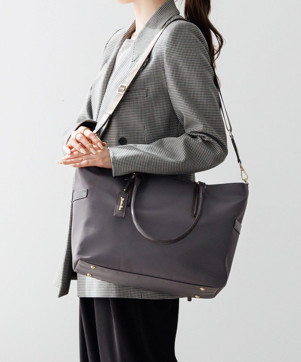 【エースバッグズアンドラゲッジ/ACE BAGS & LUGGAGE】のJewelna Rose グレタ ナイロントートバッグ A4 16251 ジュエルナローズ インテリア・キッズ・メンズ・レディースファッション・服の通販 founy(ファニー) ファッション Fashion レディースファッション Fashion for Women バッグ Bags 春 Spring 秋 Autumn 軽量 Lightweight, Ultra Light ショルダー Shoulder, Shoulder Strap シンプル Simple, Minimal スリーブ Sleeve, Long Sleeve / Short Sleeve セットアップ Set-Up, Coordinated Outfit トラベル Travel, Travel Gear 台形 A-Line, Trapezoid Shape 定番 Standard, Basic Item 人気 Popular, Best Seller フェイクレザー Faux Leather, PU Leather ポケット Pocket, Pocket Detail ポーチ Pouch, Small Case ヨガ Yoga, Yoga Wear リュック Backpack, Rucksack 冬 Winter / This Winter 再入荷 Restock / Back in Stock おすすめ Recommended / Our Picks 夏 Summer 旅行 Travel スーツケース キャリーケース Suitcase / Carry Case エレガント 上品 Elegant 年末年始 Year-end and New Year Holidays ビジネス 仕事 通勤 Business / Work / Commuting ダークグレー|ID: prp329100004844010 ipo3291000000036322627