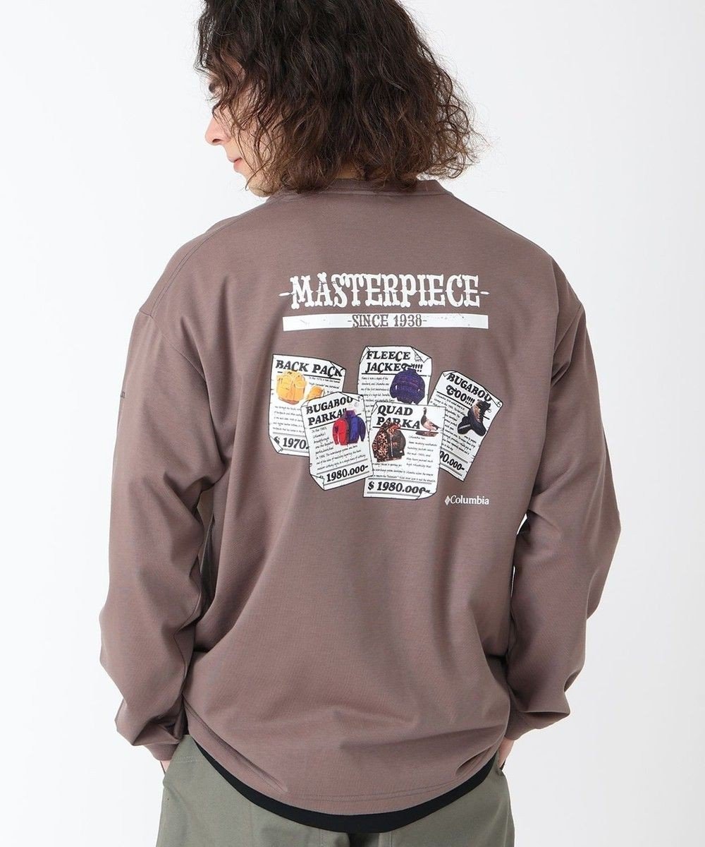 【コロンビア/Columbia】のColumbia/ フォートモーニンググラフィックロングスリーブティー /コロンビア インテリア・キッズ・メンズ・レディースファッション・服の通販 founy(ファニー) 　ファッション　Fashion　レディースファッション　Fashion for Women　トップス・カットソー　Cut & Sew Tops　シャツ・ブラウス・オフィスカジュアル　Elegant Blouses & Button-Ups　ロングTシャツ・Tシャツ　Longline T-Shirts & Tees　カットソー・ベーシックTシャツ　Cut-and-Sewn Tops / Stretch Tees & Basics　おすすめ　Recommended / Our Picks　アウトドア　Outdoor Clothing　インナー　Innerwear　カットソー　Cut and Sewn Top　グラフィック　Graphic, Graphic Design　トレンド　Trend, Trending Now　フィット　Fit, Slim Fit　リラックス　Relax, Relaxed Fit　ロング　Long, Long-Length　夏　Summer　S/S・春夏　SS, Spring/Summer, Warm Season　A/W・秋冬　Autumn/Winter　Iron|ID: prp329100004844075 ipo3291000000035722970