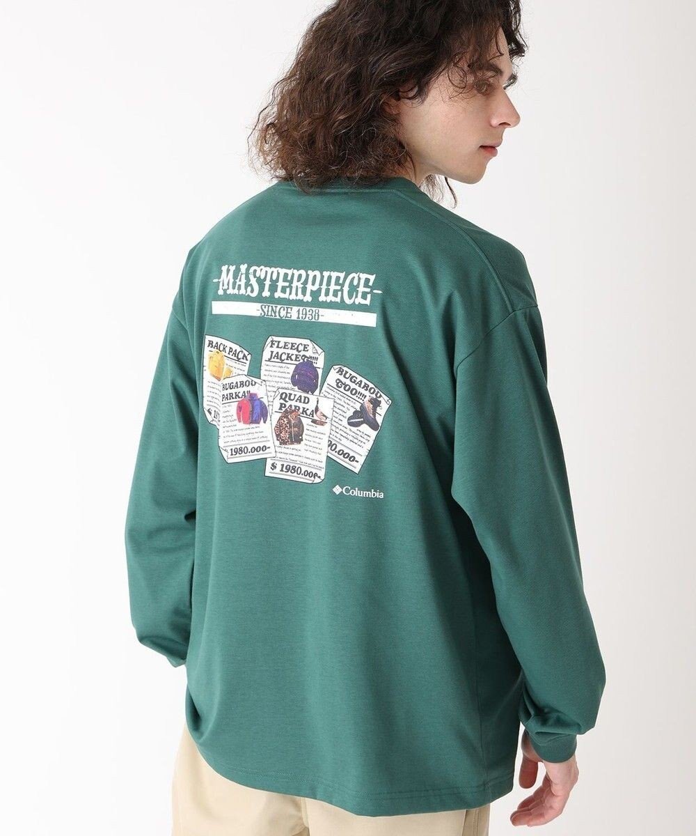 【コロンビア/Columbia】のColumbia/ フォートモーニンググラフィックロングスリーブティー /コロンビア インテリア・キッズ・メンズ・レディースファッション・服の通販 founy(ファニー) 　ファッション　Fashion　レディースファッション　Fashion for Women　トップス・カットソー　Cut & Sew Tops　シャツ・ブラウス・オフィスカジュアル　Elegant Blouses & Button-Ups　ロングTシャツ・Tシャツ　Longline T-Shirts & Tees　カットソー・ベーシックTシャツ　Cut-and-Sewn Tops / Stretch Tees & Basics　おすすめ　Recommended / Our Picks　アウトドア　Outdoor Clothing　インナー　Innerwear　カットソー　Cut and Sewn Top　グラフィック　Graphic, Graphic Design　トレンド　Trend, Trending Now　フィット　Fit, Slim Fit　リラックス　Relax, Relaxed Fit　ロング　Long, Long-Length　夏　Summer　S/S・春夏　SS, Spring/Summer, Warm Season　A/W・秋冬　Autumn/Winter　Rain Forest|ID: prp329100004844075 ipo3291000000035722975
