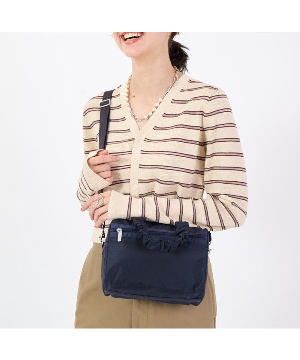 【レスポートサック/LeSportsac】のGH EVERYDAY SM SATCHEL /ディープシーブルー 人気、トレンドファッション・服の通販 founy(ファニー) 　ファッション　Fashion　レディースファッション　Fashion for Women　ギャザー　Gathered, Ruffled　軽量　Lightweight, Ultra Light　ショルダー　Shoulder, Shoulder Strap　シンプル　Simple, Minimal　スポーツ　Sports, Activewear　財布　Wallet, Purse　トラベル　Travel, Travel Gear　フリル　Frill, Ruffle　プリント　Print, Printed Pattern　ベーシック　Basic, Essential　ボストン　Boston　ポケット　Pocket, Pocket Detail　無地　Plain, Solid Color　おすすめ　Recommended / Our Picks　旅行　Travel　 other-1|ID: prp329100004844102 ipo3291000000035642392
