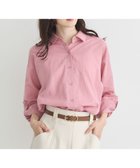 【アースミュージックアンドエコロジー/earth music&ecology】の【接触冷感】綿麻混ベーシックシャツ 人気、トレンドファッション・服の通販 founy(ファニー) ファッション Fashion レディースファッション Fashion for Women トップス・カットソー Cut & Sew Tops シャツ・ブラウス・オフィスカジュアル Elegant Blouses & Button-Ups おすすめ Recommended / Our Picks ベーシック Basic, Essential ポケット Pocket, Pocket Detail リネン Linen, Linen Fabric 夏 Summer 定番 Standard, Basic Item A/W・秋冬 Autumn/Winter 長袖 Long Sleeve, Full Sleeve thumbnail Pink|ID: prp329100004844147 ipo3291000000035714809