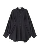 【グリーンパークス/Green Parks】のウエストタックシャツチュニック 人気、トレンドファッション・服の通販 founy(ファニー) ファッション Fashion レディースファッション Fashion for Women トップス・カットソー Cut & Sew Tops シャツ・ブラウス・オフィスカジュアル Elegant Blouses & Button-Ups インナー Innerwear 春 Spring ドレープ Drape, Draping Fabric ポケット Pocket, Pocket Detail ラウンド Round, Round Neck S/S・春夏 SS, Spring/Summer, Warm Season 夏 Summer thumbnail Charcoal Gray|ID: prp329100004844169 ipo3291000000036272823