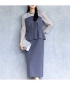 【エニィ スィス/any SiS】の【LilyCalin】ペプラムビスチェ ドレス 人気、トレンドファッション・服の通販 founy(ファニー) ファッション Fashion レディースファッション Fashion for Women ワンピース Dresses フォーマル・パーティードレス・結婚式用ドレス Elegant & Casual Dresses シフォン Chiffon, Lightweight Fabric ストレッチ Stretch, Stretchy Fabric ダブル Double, Double-Breasted ドレス Dress, One-Piece 人気 Popular, Best Seller ペプラム Peplum, Flared Hem ペンシル Pencil, Pencil Skirt ヨーク Yoke, Yoke Design A/W・秋冬 Autumn/Winter 新作・新入荷 New Arrivals / New In thumbnail スモーキーブルー|ID: prp329100004844174 ipo3291000000036260517