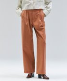 【ベイジ,/BEIGE,】の【洗える・Oggi 11月号掲載】HAMLIN / コットンストレッチ2タックワイドパンツ Brown|ID: prp329100004844196 ipo3291000000035311424