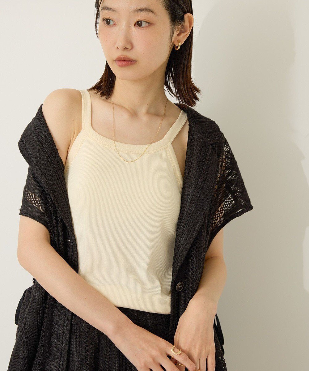 【アメリカンホリック/AMERICAN HOLIC】の【カップ付き】アメスリタンクトップ 人気、トレンドファッション・服の通販 founy(ファニー) 　ファッション　Fashion　レディースファッション　Fashion for Women　トップス・カットソー　Cut & Sew Tops　おすすめ　Recommended / Our Picks　アメリカン　American Style　インナー　Innerwear　スリーブ　Sleeve, Long Sleeve / Short Sleeve　タンク　Tank Top, Sleeveless Top　デニム　Denim, Jeans Material　ポケット　Pocket, Pocket Detail　A/W・秋冬　Autumn/Winter　 other-1|ID: prp329100004844257 ipo3291000000036256228