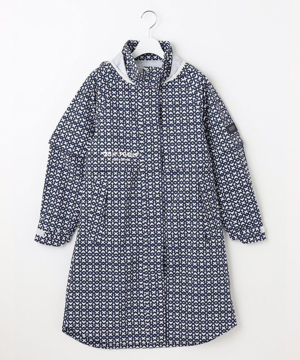 【23区 ゴルフ/NIJYUSANKU GOLF】の【WOMEN】モノグラム ポケッタブルレインワンピース 人気、トレンドファッション・服の通販 founy(ファニー) ファッション Fashion レディースファッション Fashion for Women アウター Coat / Outerwear Collection コート・ロングコート・ピーコート Long Coats, Peacoats & More ポンチョ・ケープコート Ponchos & Capes 春 Spring コンパクト Compact, Small Size 軽量 Lightweight, Ultra Light ストレッチ Stretch, Stretchy Fabric 定番 Standard, Basic Item 人気 Popular, Best Seller ブロック Block, Solid Block Pattern プリント Print, Printed Pattern ポンチョ Poncho, Cape Style ポーチ Pouch, Small Case 半袖 Short Sleeve, Half Sleeve S/S・春夏 SS, Spring/Summer, Warm Season 夏 Summer ゴルフ Golf 2025年 2025 2025春夏・S/S Spring/Summer 2025 SS25 other-1|ID: prp329100004844273 ipo3291000000035843634