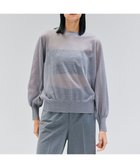 【ベイジ,/BEIGE,】の【洗える】CADDO / シアーウールクルーネックトップス Md.Gray|ID: prp329100004844309 ipo3291000000036004561