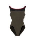 【チャコット/Chacott】の【MADOKA SUGAI】ノースリーブレオタード 人気、トレンドファッション・服の通販 founy(ファニー) ファッション Fashion レディースファッション Fashion for Women トップス・カットソー Cut & Sew Tops キャミソール&ノースリーブ Camisoles & Sleeveless Tops カッティング Cutting Detail シフォン Chiffon, Lightweight Fabric ストレッチ Stretch, Stretchy Fabric ノースリーブ Sleeveless, No-Sleeve ヨーク Yoke, Yoke Design thumbnail カーキ|ID: prp329100004844326 ipo3291000000036243843