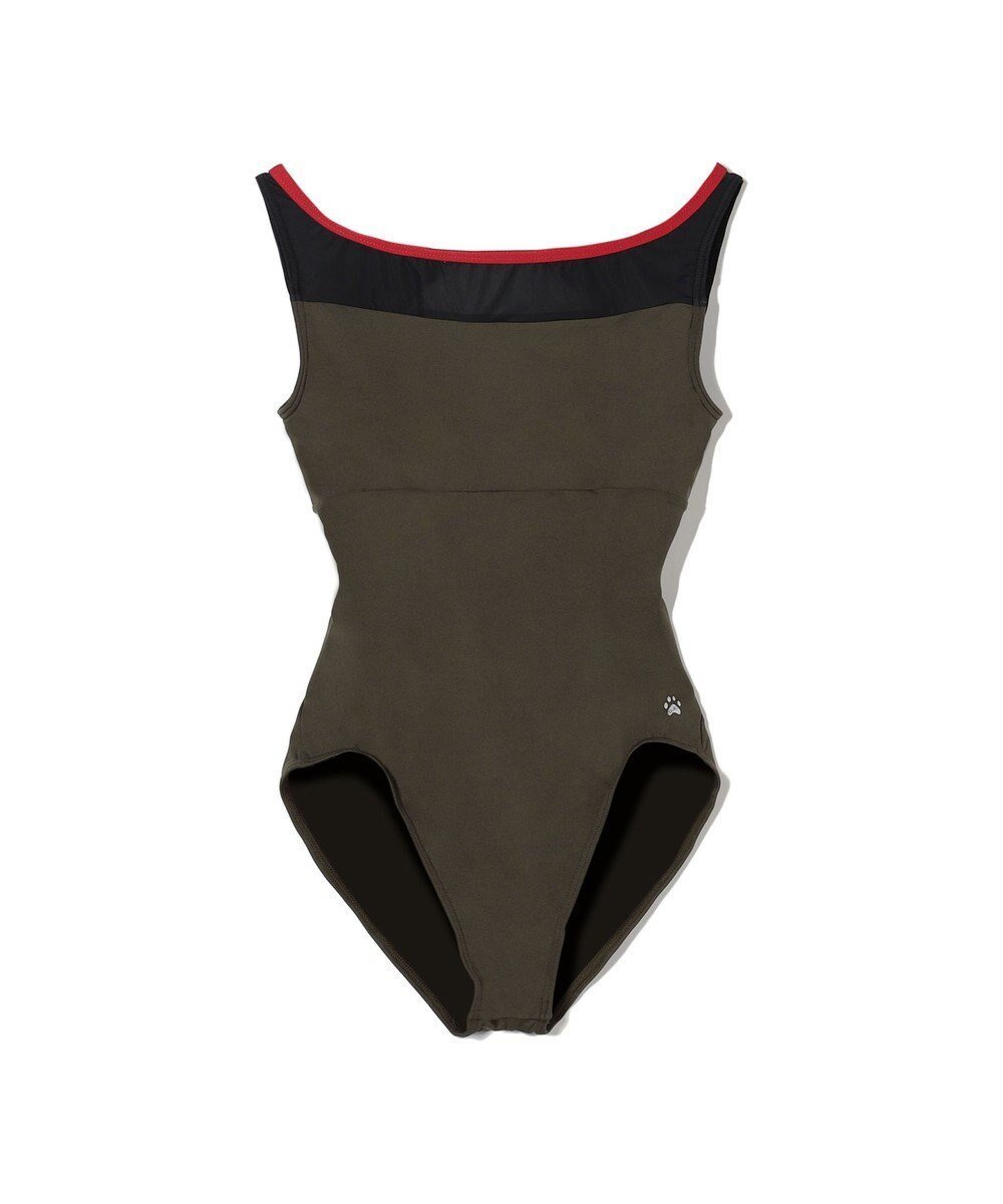 【チャコット/Chacott】の【MADOKA SUGAI】ノースリーブレオタード インテリア・キッズ・メンズ・レディースファッション・服の通販 founy(ファニー) ファッション Fashion レディースファッション Fashion for Women トップス・カットソー Cut & Sew Tops キャミソール&ノースリーブ Camisoles & Sleeveless Tops カッティング Cutting Detail シフォン Chiffon, Lightweight Fabric ストレッチ Stretch, Stretchy Fabric ノースリーブ Sleeveless, No-Sleeve ヨーク Yoke, Yoke Design カーキ|ID: prp329100004844326 ipo3291000000036243843