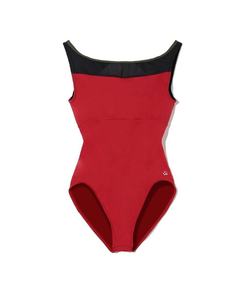 【チャコット/Chacott】の【MADOKA SUGAI】ノースリーブレオタード インテリア・キッズ・メンズ・レディースファッション・服の通販 founy(ファニー) ファッション Fashion レディースファッション Fashion for Women トップス・カットソー Cut & Sew Tops キャミソール&ノースリーブ Camisoles & Sleeveless Tops カッティング Cutting Detail シフォン Chiffon, Lightweight Fabric ストレッチ Stretch, Stretchy Fabric ノースリーブ Sleeveless, No-Sleeve ヨーク Yoke, Yoke Design スカーレット|ID: prp329100004844326 ipo3291000000036243848