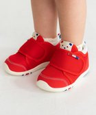 【ミキハウスホットビスケッツ/MIKI HOUSE HOT BISCUITS / KIDS】の【14-15cm】 セカンドベビーシューズ 赤|ID: prp329100004844630 ipo3291000000035841481