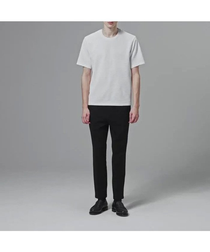 【ジョゼフ オム/JOSEPH HOMME / MEN】の【オリジナル素材 】ライトタックジャージー クルーネックTシャツ インテリア・キッズ・メンズ・レディースファッション・服の通販 founy(ファニー) https://founy.com/ ファッション Fashion メンズファッション Fashion for Men トップス・カットソー Cut & Sew Tops メンズシャツ Shirts 春 Spring カットソー Cut and Sewn Top セットアップ Set-Up, Coordinated Outfit 定番 Standard, Basic Item フィット Fit, Slim Fit S/S・春夏 SS, Spring/Summer, Warm Season 夏 Summer |ID: prp329100004844675 ipo3291000000036242057