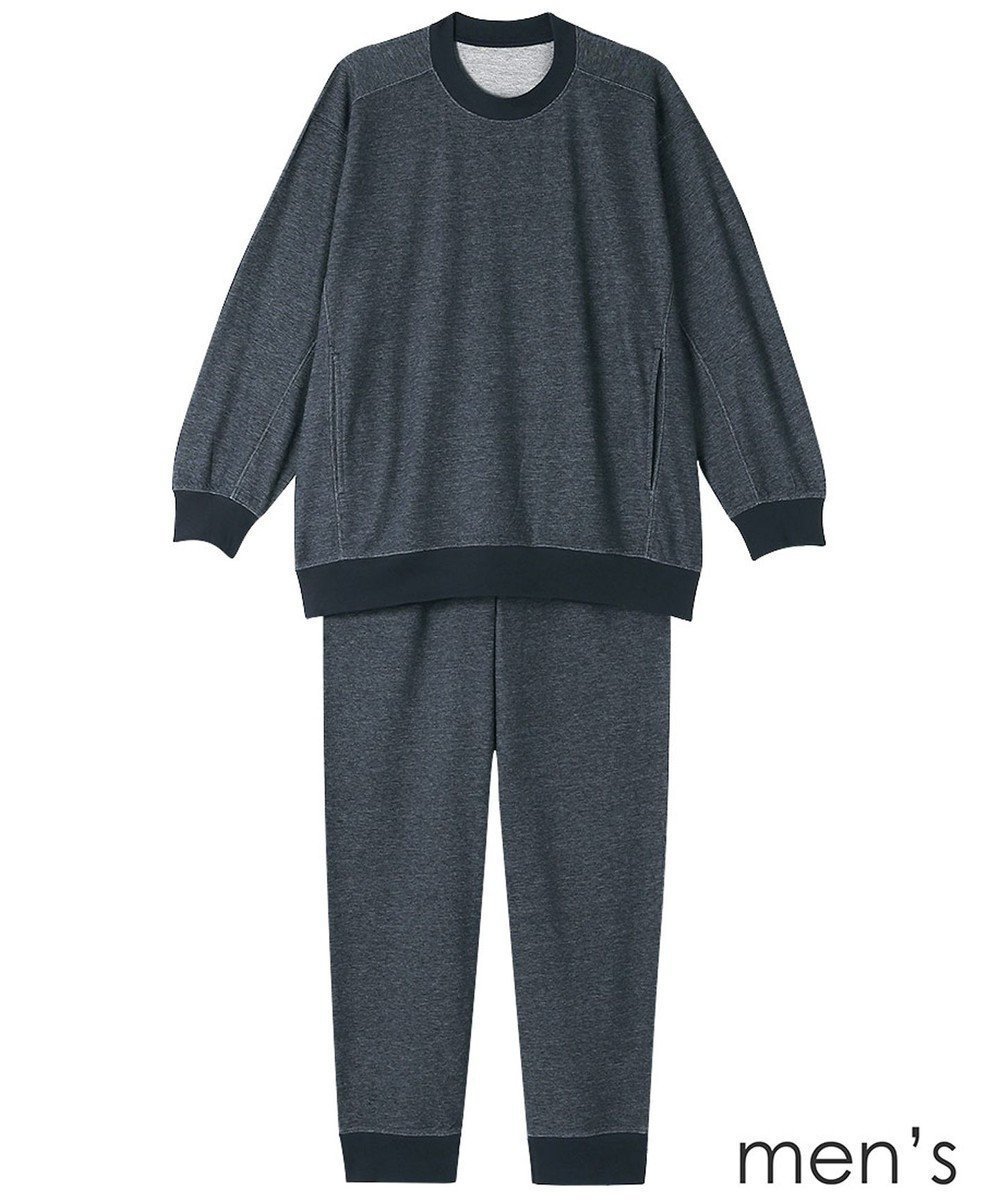 【ワコール 睡眠科学/wacoal suimin / MEN】のメンズ パジャマ 長袖 長ズボン 綿混(本体) ここちよく眠れる 寝返りしやすい YGX599 睡眠科学/ワコール インテリア・キッズ・メンズ・レディースファッション・服の通販 founy(ファニー) 　ファッション　Fashion　メンズファッション　Fashion for Men　スタイリッシュ　Stylish, Fashionable　デニム　Denim, Jeans Material　パジャマ　Pajamas, Sleepwear　パターン　Pattern, Design Print　ボトム　Bottoms, Lower Wear　メンズ　Men's, Menswear　長袖　Long Sleeve, Full Sleeve　コン|ID: prp329100004844688 ipo3291000000035841751